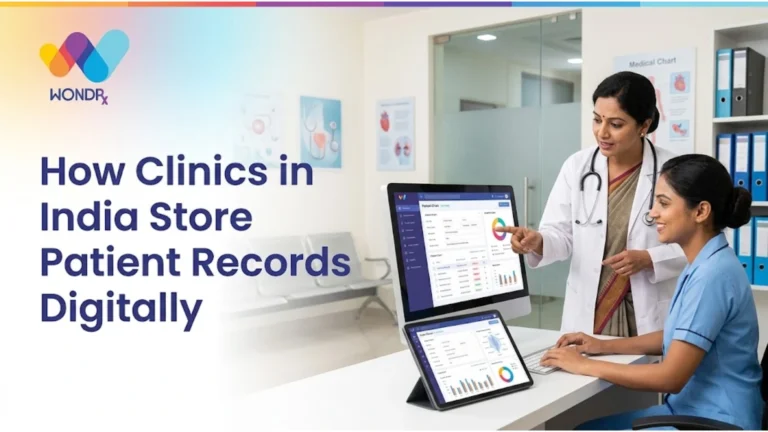 How Clinics in India Store Patient Records Digitally